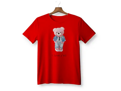 “I Love Y’all” Bear Gildan T-Shirt