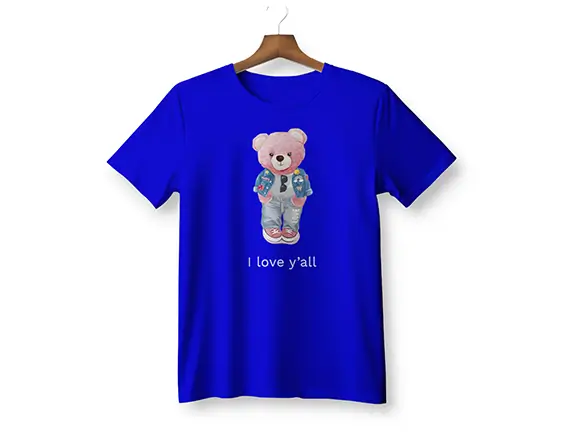 “I Love Y’all” Bear Gildan T-Shirt