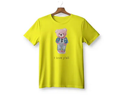 “I Love Y’all” Bear Gildan T-Shirt