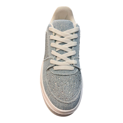 Marsel Rhinestone Lace Up Sneaker