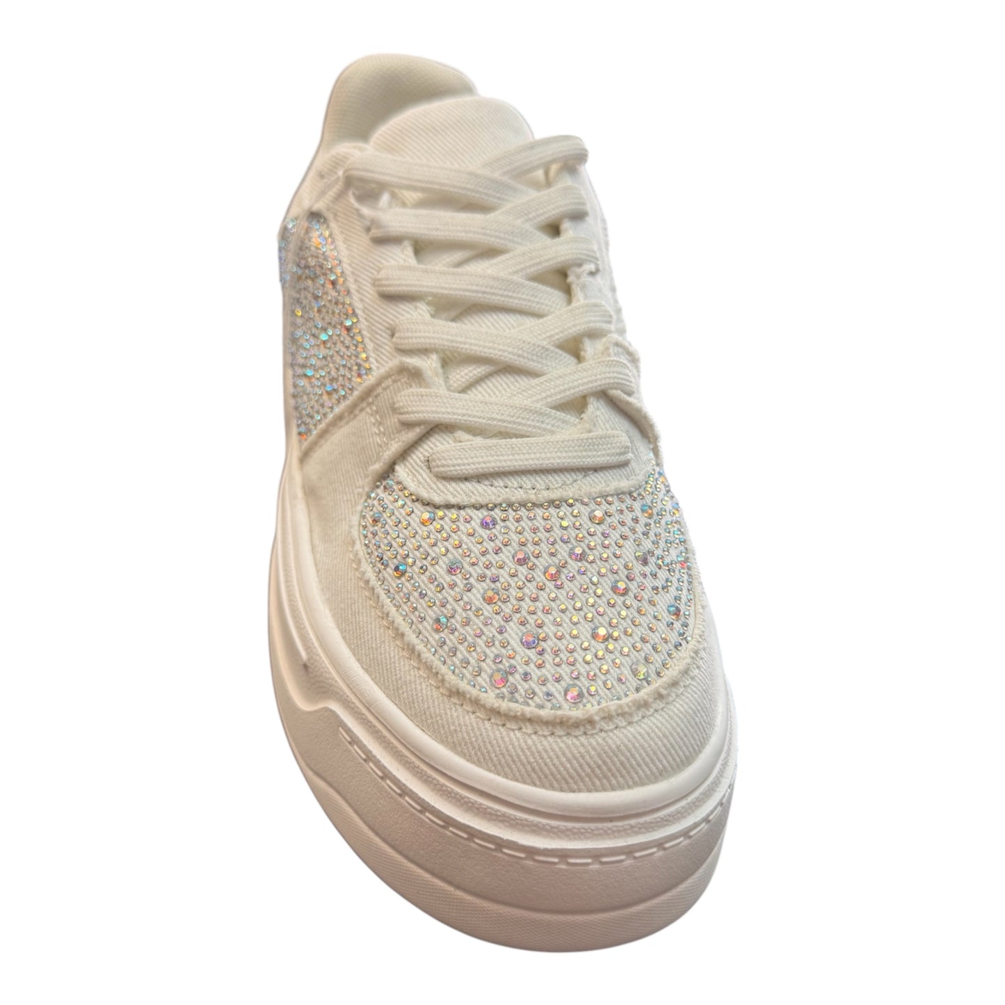 Marsel Rhinestone Lace Up Sneaker