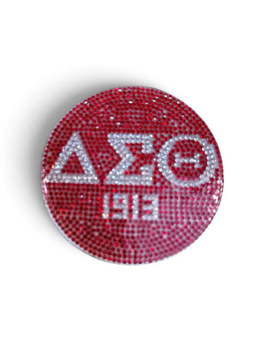 Sorority Compact Mirror - Rhinestone Greek Sorority Mirror