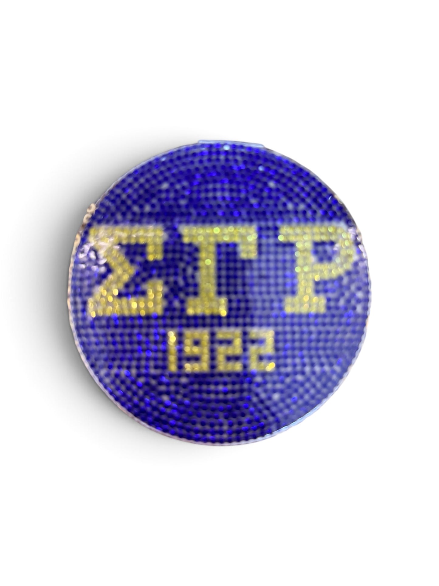 Sorority Compact Mirror - Rhinestone Greek Sorority Mirror
