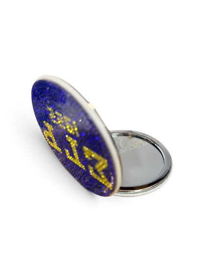 Sorority Compact Mirror - Rhinestone Greek Sorority Mirror