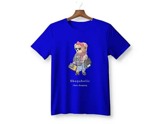Shop-aholic Bear Gildan T-Shirt
