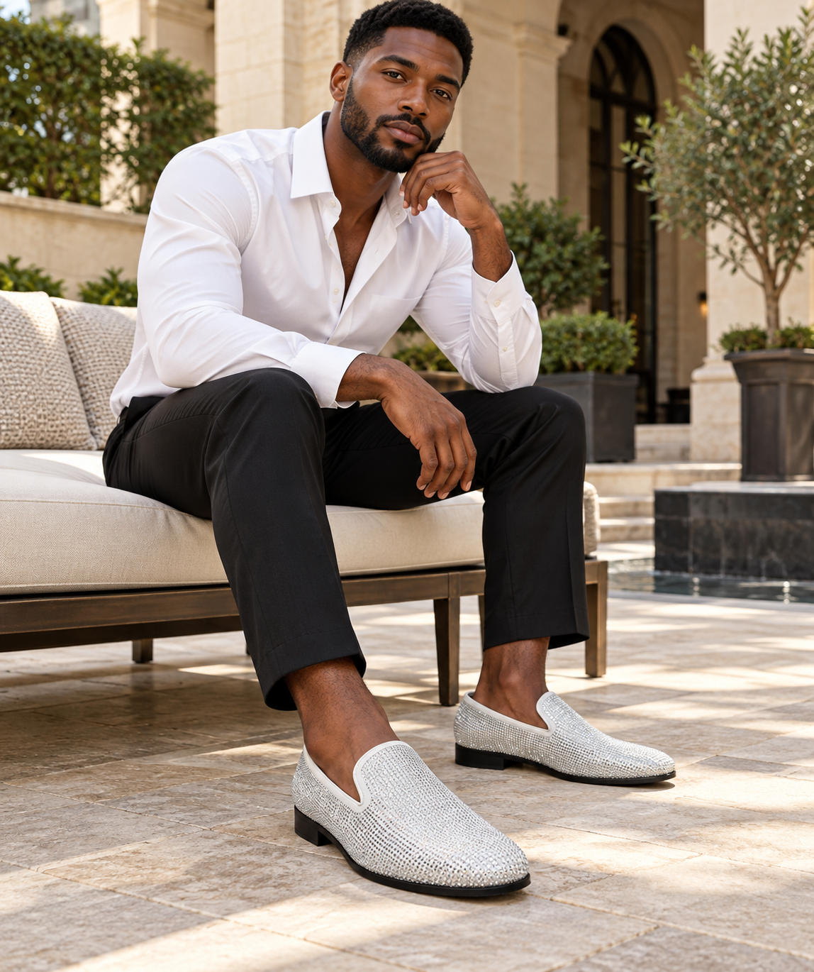 Amali Mens Footwear Dress Loafers
