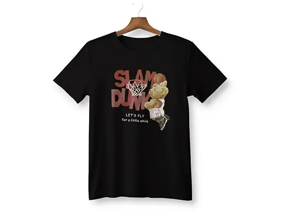 Slam Dunk Bear Gildan T-Shirt