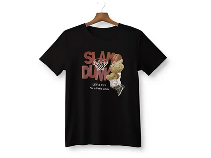 Slam Dunk Bear Gildan T-Shirt