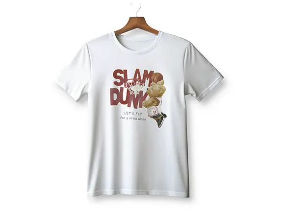 Slam Dunk Bear Gildan T-Shirt