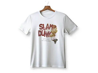 Slam Dunk Bear Gildan T-Shirt