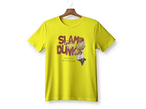 Slam Dunk Bear Gildan T-Shirt