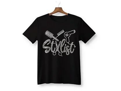 Stylist Rhinestone Gildan T-Shirt