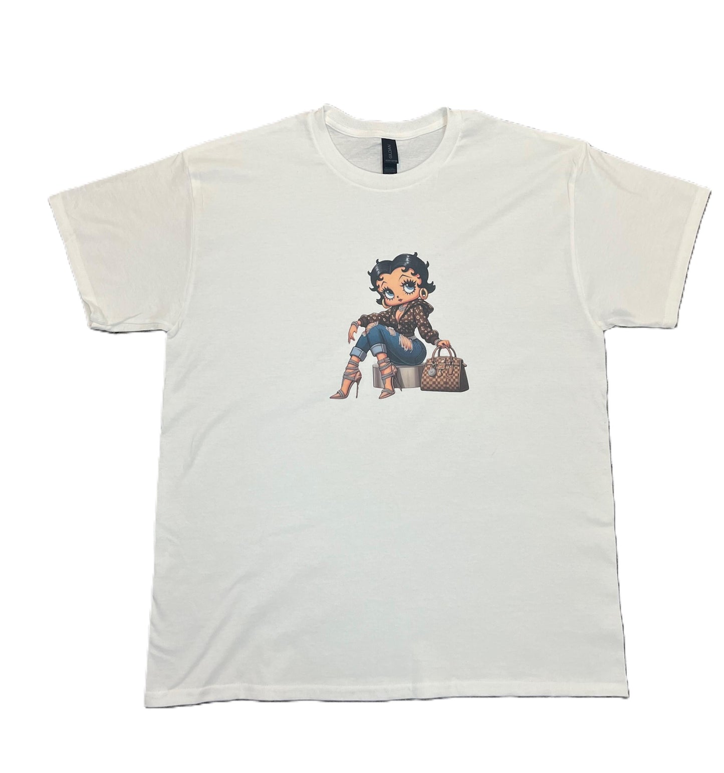Betty Boop LV Vinyl T Shirt