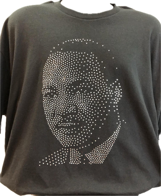 Celebrity Shirts - Celebrity Rhinestone T-Shirt - MLK Jr.