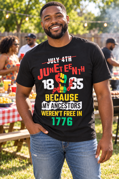 Juneteenth Freedom Graphic T-Shirt