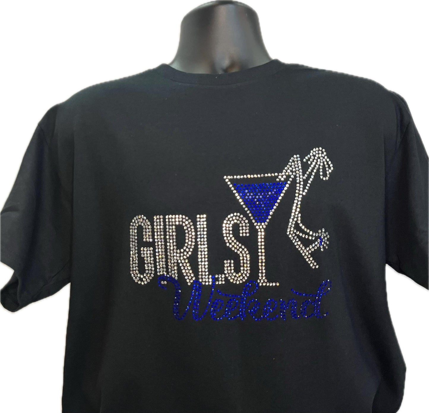 Girls Weekend - Girls Trip Womens Rhinestone Shirt