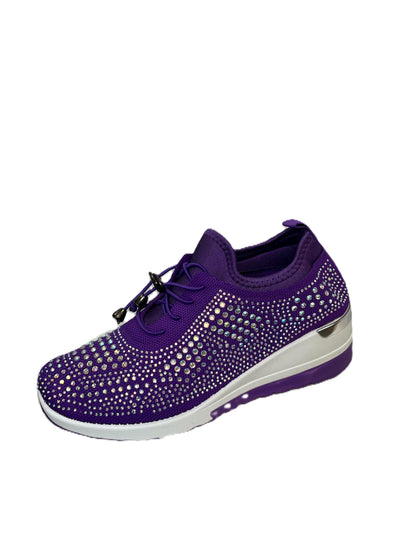 Atalina Sneaker - Rhinestone Sneakers