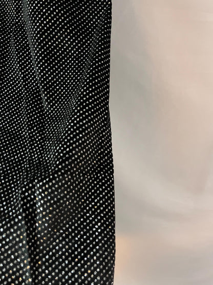 Men's Black Sparkle TShirt | Barabas Luxe Streetwear | Party Clubwear Bling Shirt | Short Sleeve Tee | Shiny Party Shirt | Luxury Streetwear