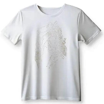 Celebrity Shirts - Celebrity Rhinestone T-Shirt - Michael Jackson Shirt