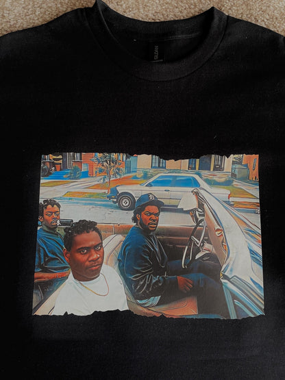 Boys N the Hood Vinyl T Shirt