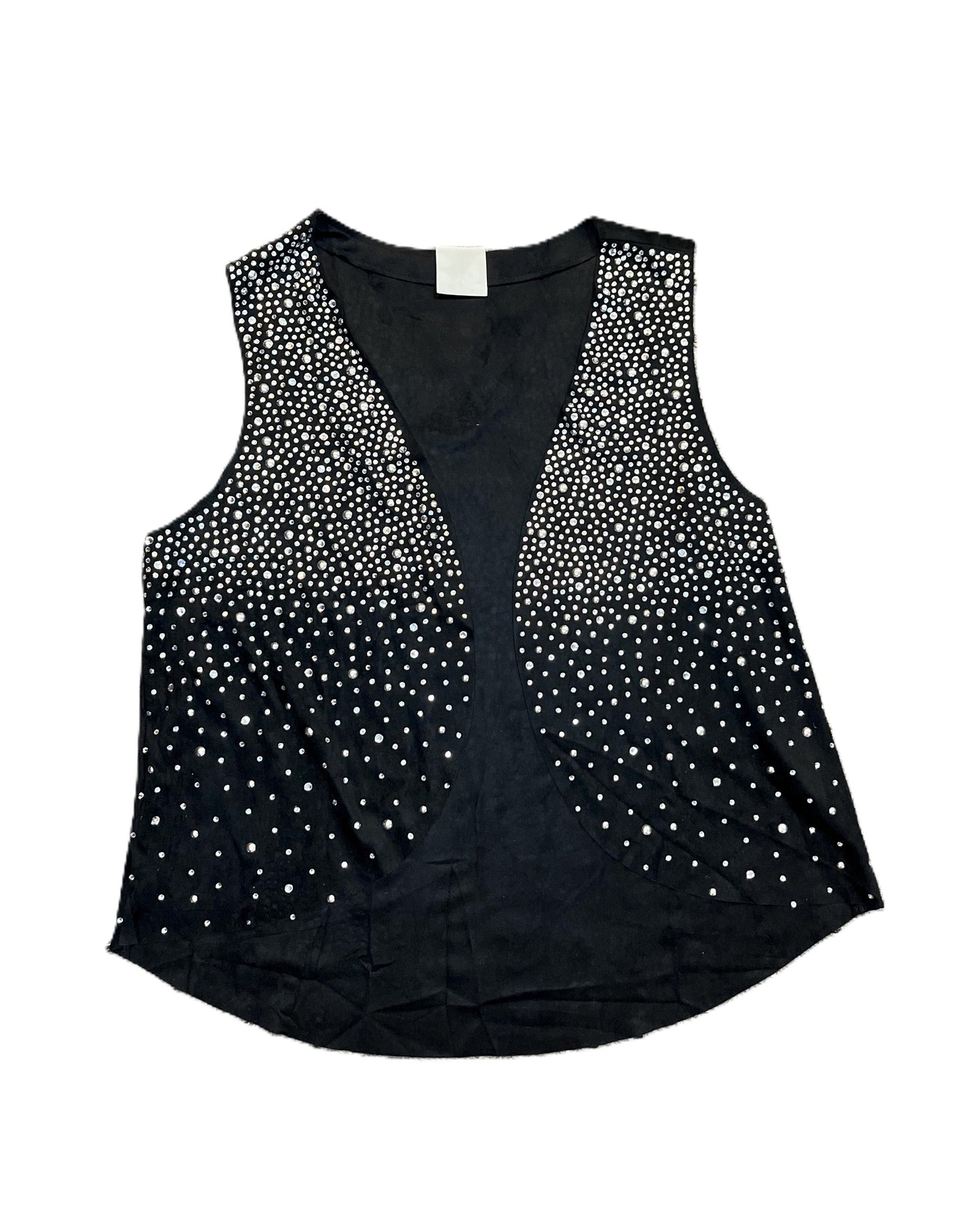 Cowboy Western Rodeo Rhinestone Embellished Vests