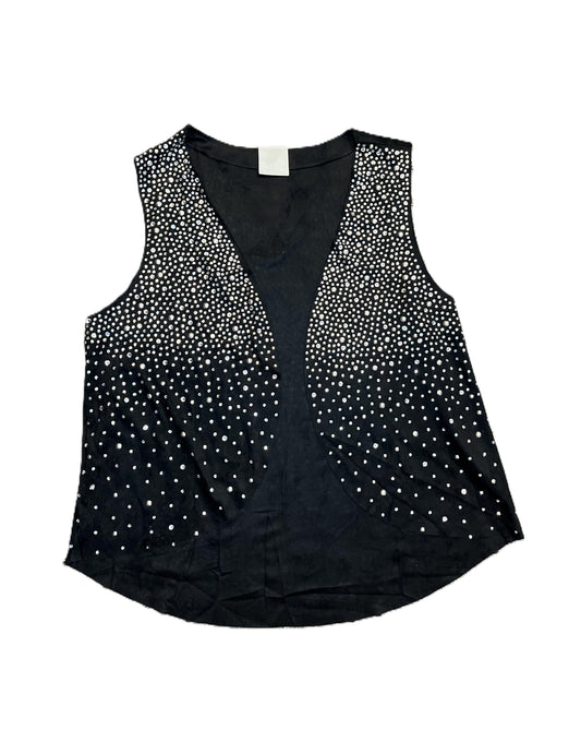 Cowboy Western Rodeo Rhinestone Embellished Vests