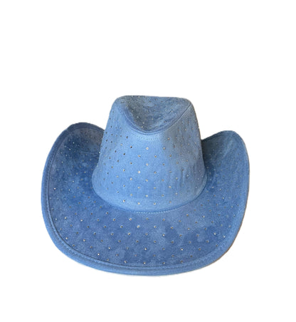 Rhinestone Embellished Cowboy Hat – Western Style Cowboy Hat for Women & Men, Sparkly Rodeo Hat, Country Concert Hat, Glam Cowgirl Hat