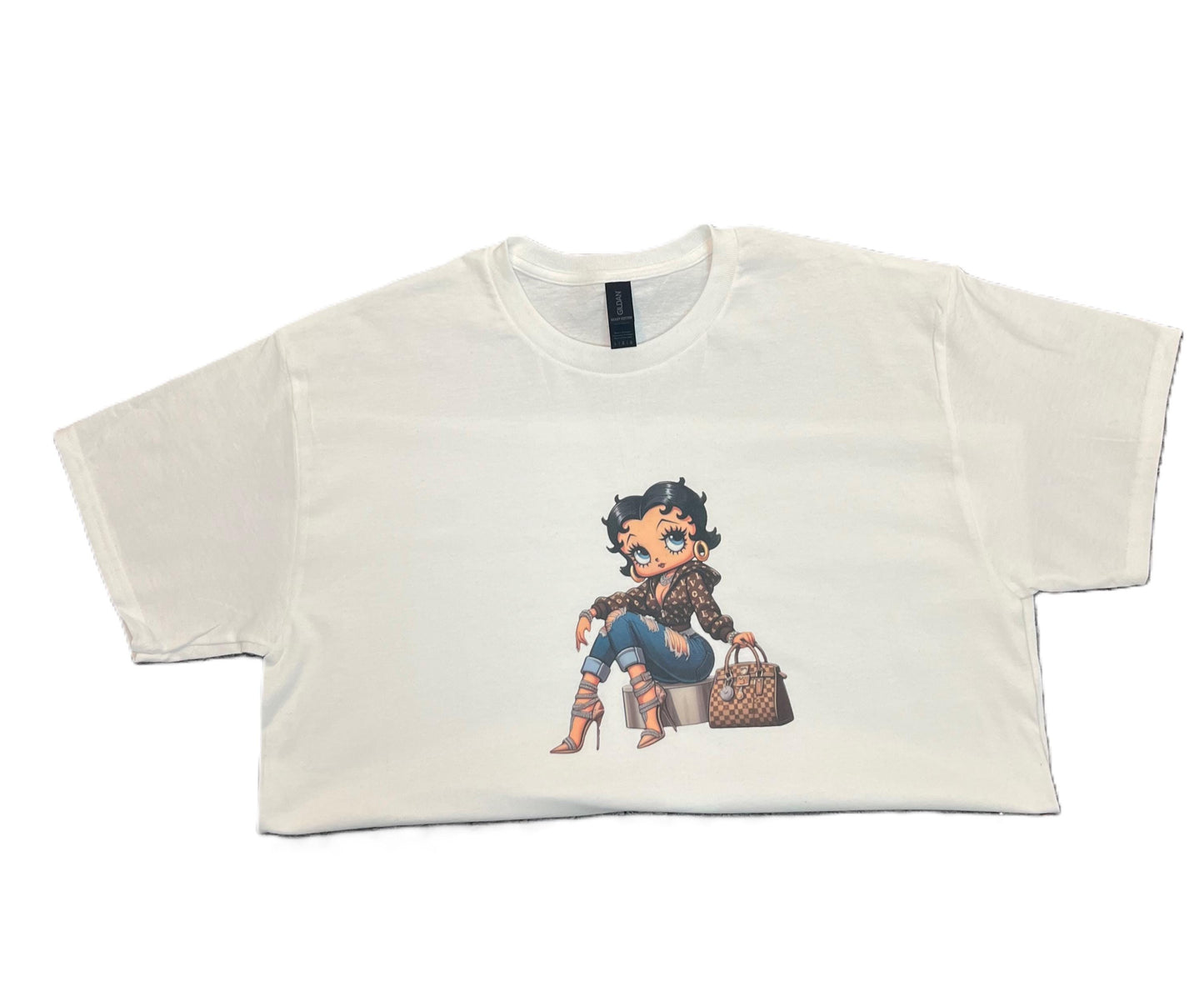 Betty Boop LV Vinyl T Shirt