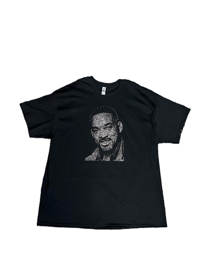 Celebrity Shirts - Celebrity Rhinestone T-Shirt - Will Smith Shirt