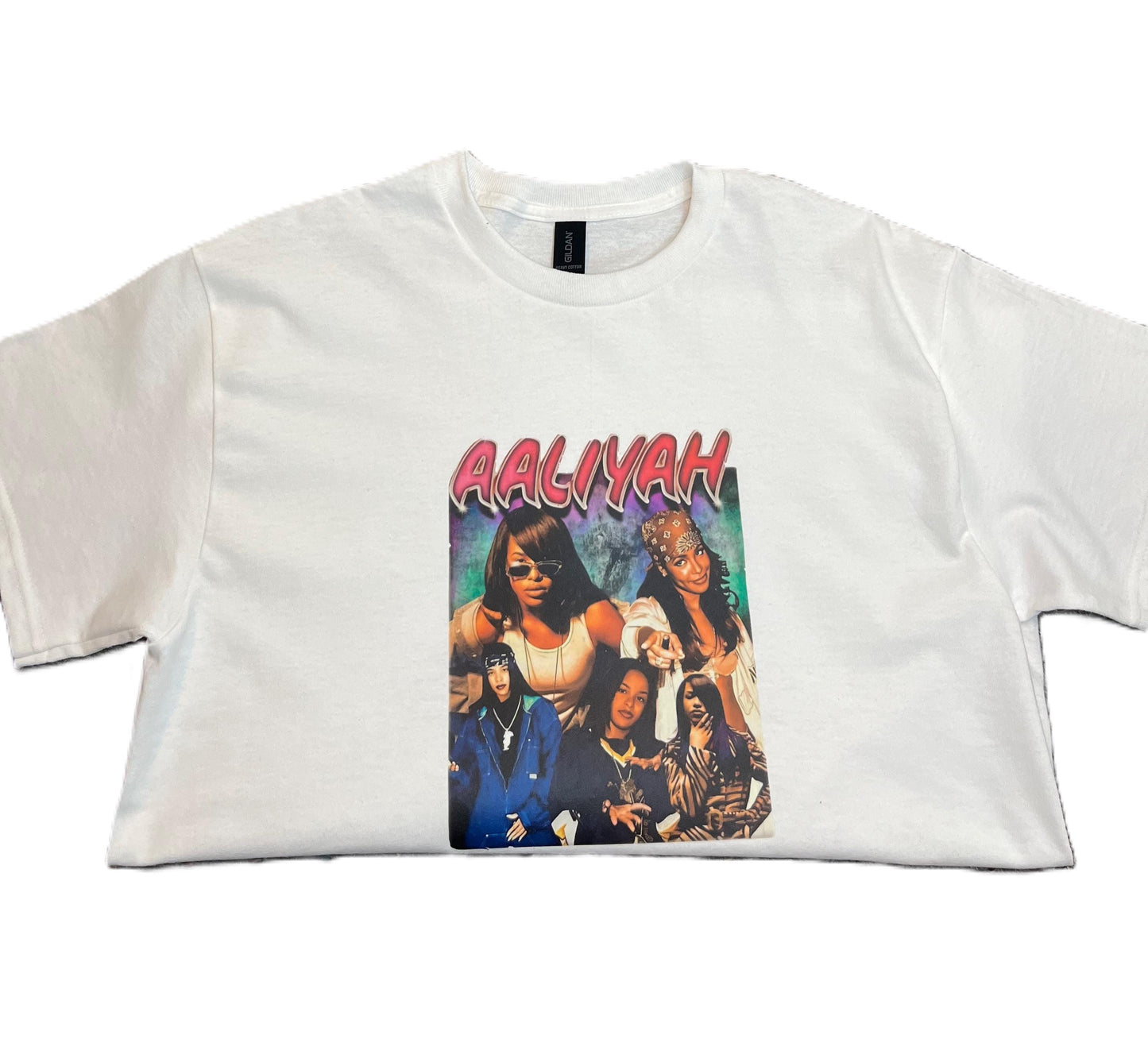 Aaliyah Vinyl T Shirt