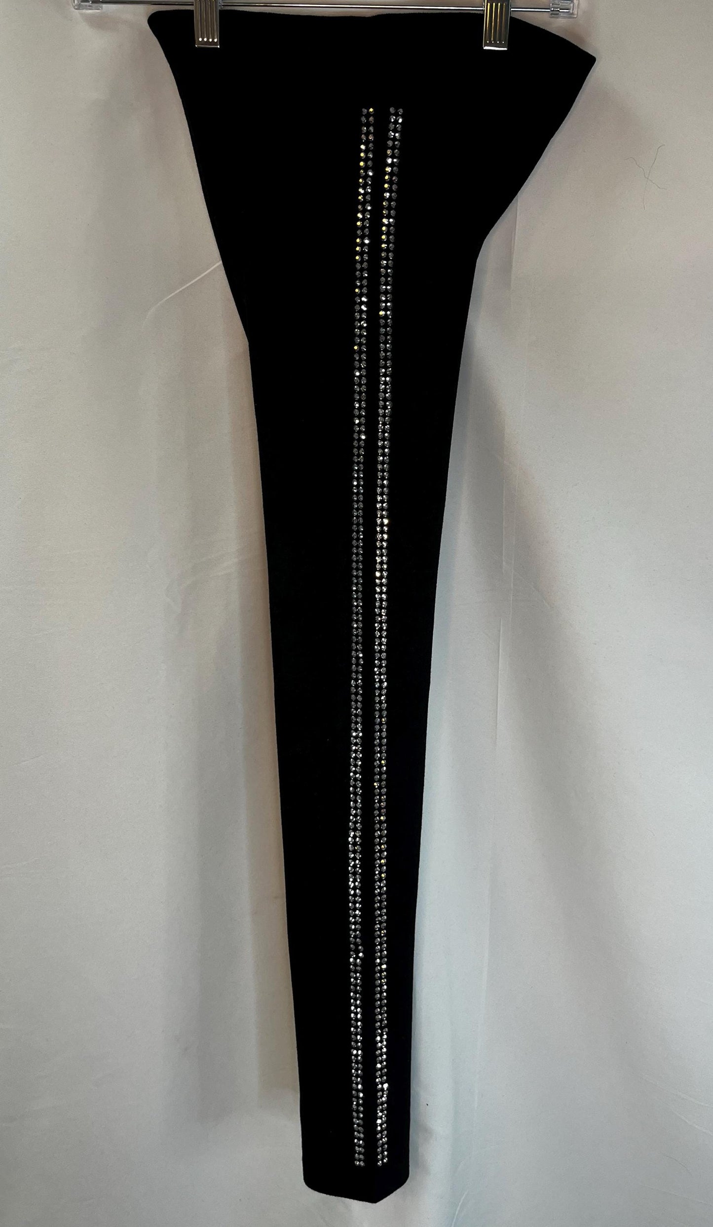 Black Leggings - Rhinestone Leggings