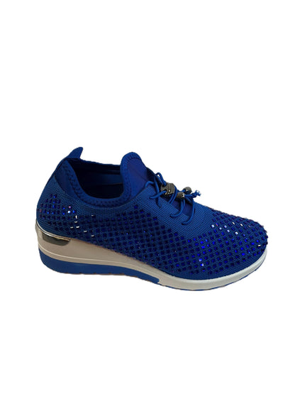 Atalina Rhinestone Sneaker - Bling Sneakers