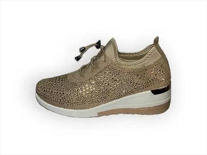 Atalina Rhinestone Sneaker - Bling Sneakers