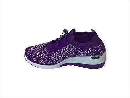 Atalina Rhinestone Sneaker - Bling Sneakers