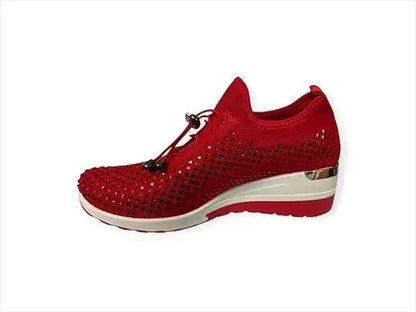 Atalina Rhinestone Sneaker - Bling Sneakers
