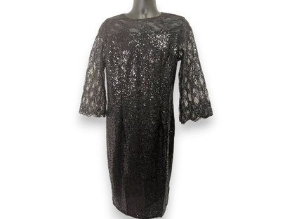 LIGHT UP THE NIGHT W/OUR SEQUENCE & LACE DRESS