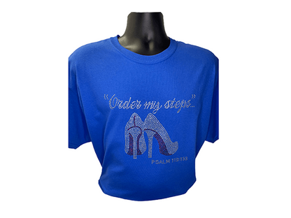 Gildan Order My Steps: Psalm 119:133 Religious T-Shirt