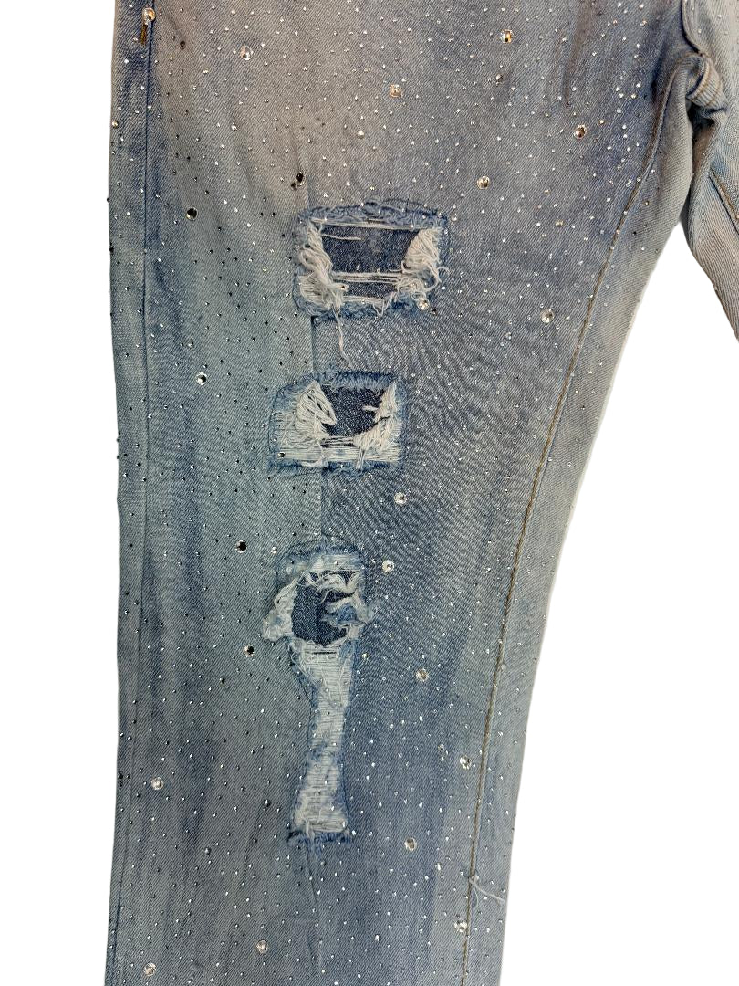Men's Blinged Out Jeans