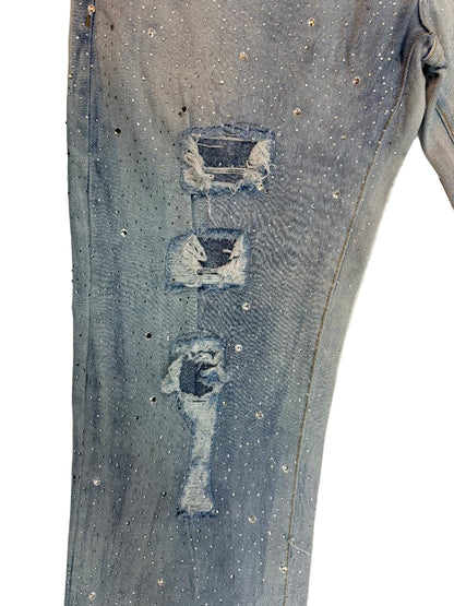 Men's Blinged Out Jeans